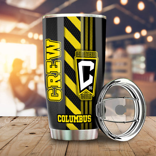 Columbus Crew Tumbler Cup Custom Car Accessories - Gearcarcover - 1