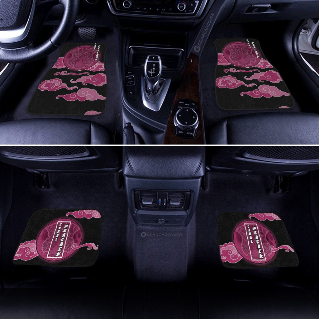 Coral Peacock Car Floor Mats Custom Car Interior Accessories - Gearcarcover - 3