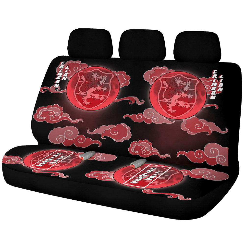 Crimson Lion Car Back Seat Covers Custom Car Accessories - Gearcarcover - 1