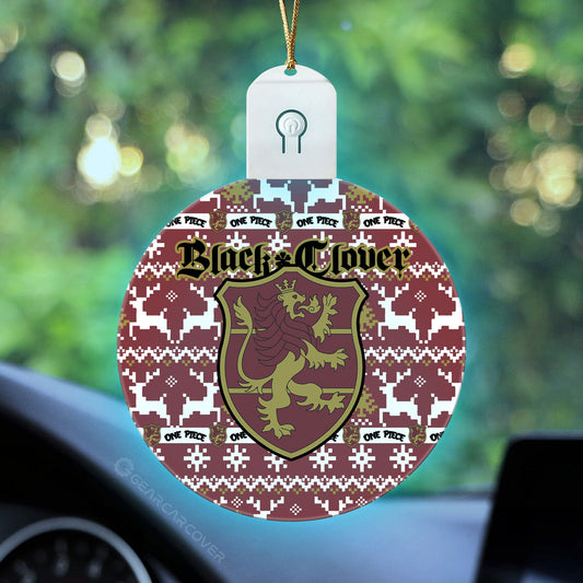 Crimson Lion Led Ornament Custom Car Decorations - Gearcarcover - 2