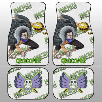 Crocodile Car Floor Mats Custom - Gearcarcover - 1