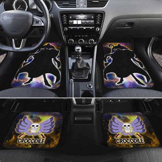 Crocodile Car Floor Mats Custom Silhouette Style - Gearcarcover - 2