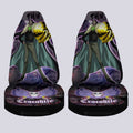 Crocodile Car Seat Covers Custom Car Accessories Manga Galaxy Style - Gearcarcover - 4