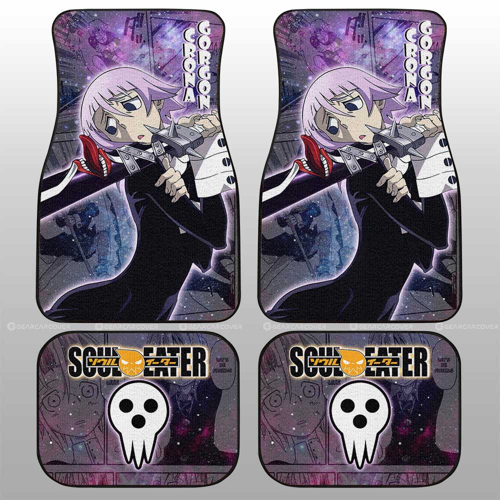 Crona Gorgon Car Floor Mats Custom Manga Galaxy Style - Gearcarcover - 2