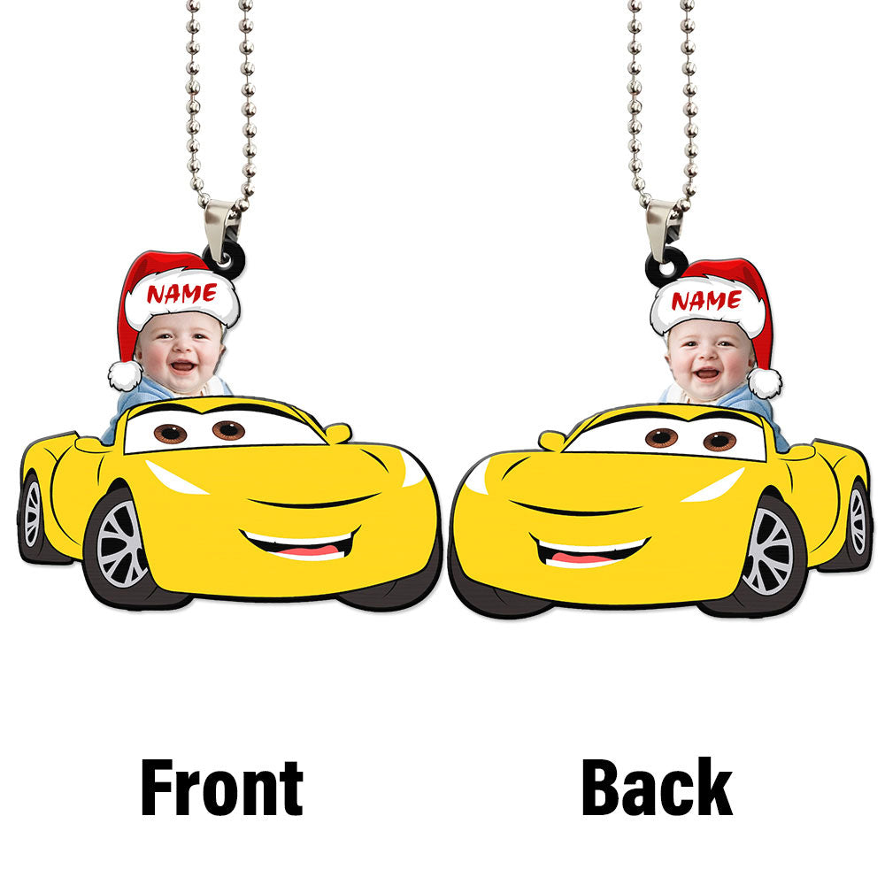 Cruz Ramirez Ornament Personalized Christmas Baby Collection - Gearcarcover - 4