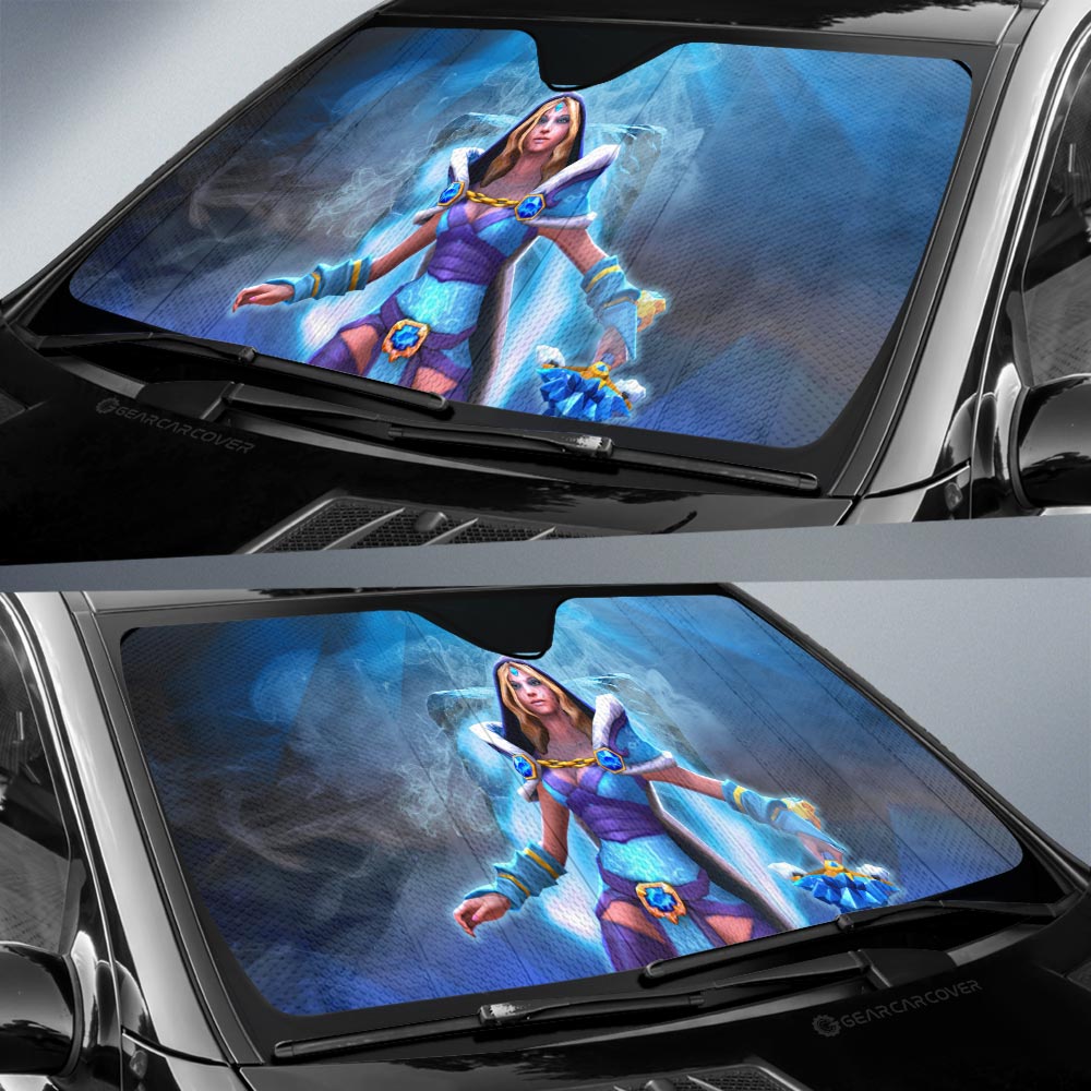 Crystal Maiden Car Sunshade Custom Car Accessories - Gearcarcover - 2