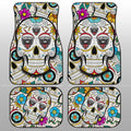 D C United Car Floor Mats Custom Sugar Skull Car Accessories - Gearcarcover - 1