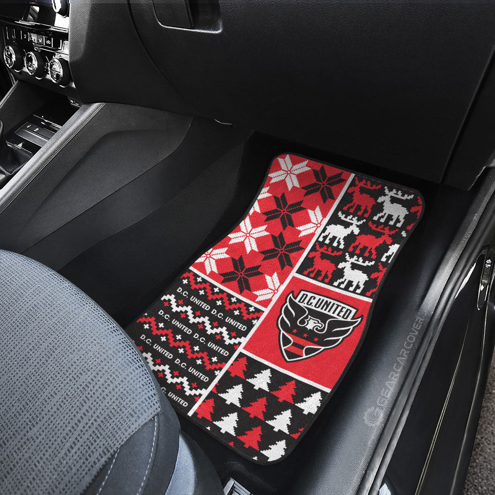 D C United Car Floor Mats Custom Ugly Style Car Accessories - Gearcarcover - 3
