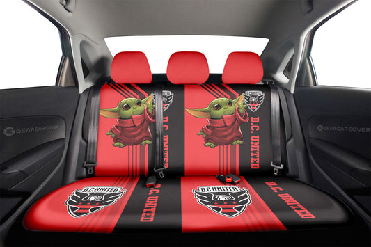 DC United Car Back Seat Covers Custom Car Accessories - Gearcarcover - 2