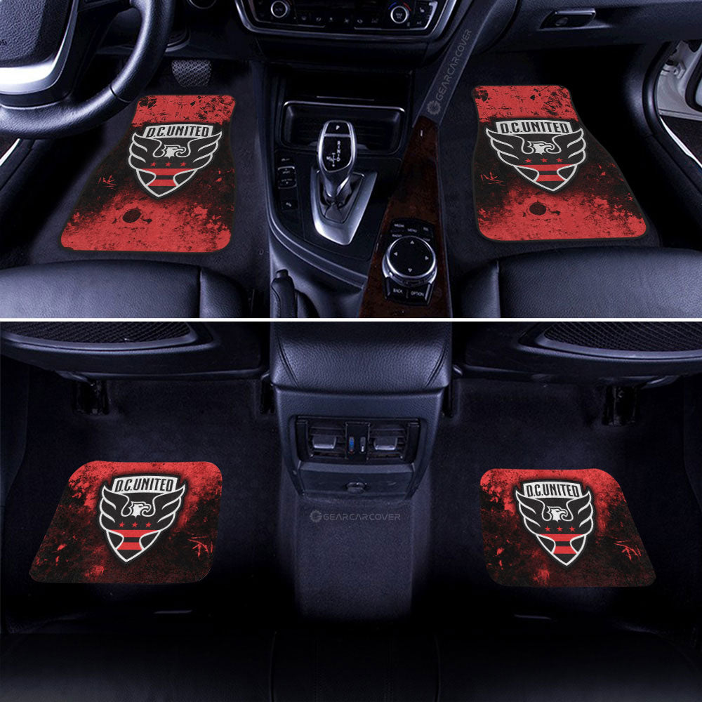 DC United Car Floor Mats Custom Car Accessories - Gearcarcover - 2