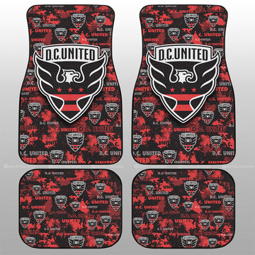 DC United Car Floor Mats Custom Car Accessories - Gearcarcover - 1