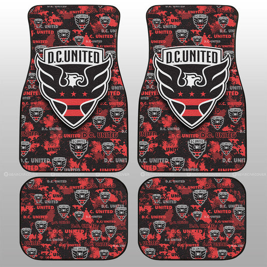DC United Car Floor Mats Custom Car Accessories - Gearcarcover - 1
