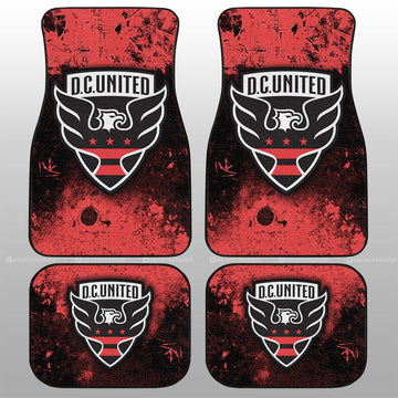 DC United Car Floor Mats Custom Car Accessories - Gearcarcover - 1