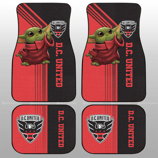 DC United Car Floor Mats Custom Car Accessories - Gearcarcover - 1
