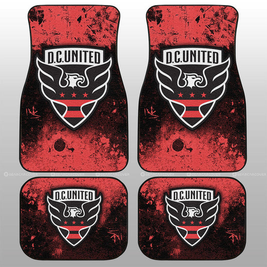 DC United Car Floor Mats Custom Car Accessories - Gearcarcover - 1