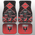 DC United Car Floor Mats Sporty Team Collection - Gearcarcover - 1