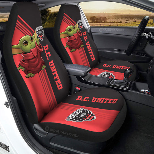 DC United Car Seat Covers Baby Yoda Car Accessories - Gearcarcover - 2