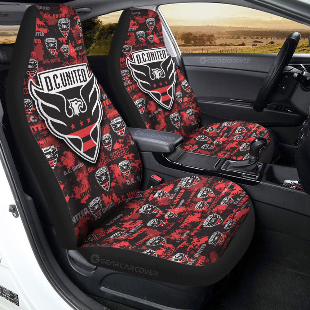 DC United Car Seat Covers Custom Car Accessories - Gearcarcover - 2