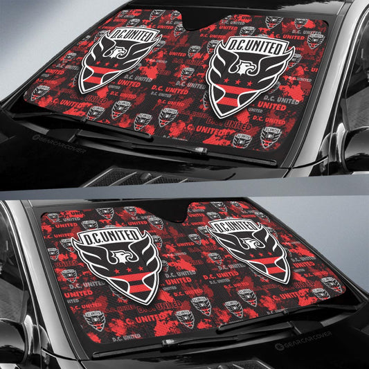 DC United Car Sunshade Custom Car Accessories - Gearcarcover - 2
