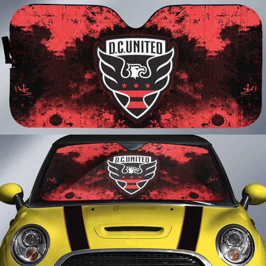 DC United Car Sunshade Custom Car Accessories - Gearcarcover - 1