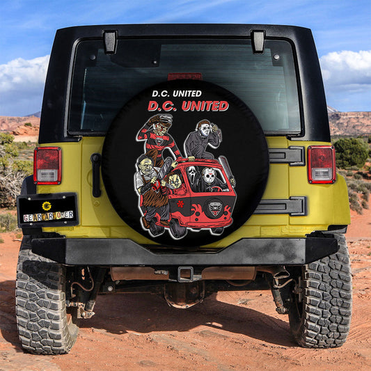 DC United Spare Tire Covers Horror Characters Car Accessories - Gearcarcover - 2