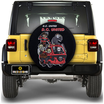 DC United Spare Tire Covers Horror Characters Car Accessories - Gearcarcover - 1