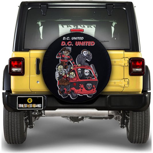 DC United Spare Tire Covers Horror Characters Car Accessories - Gearcarcover - 1