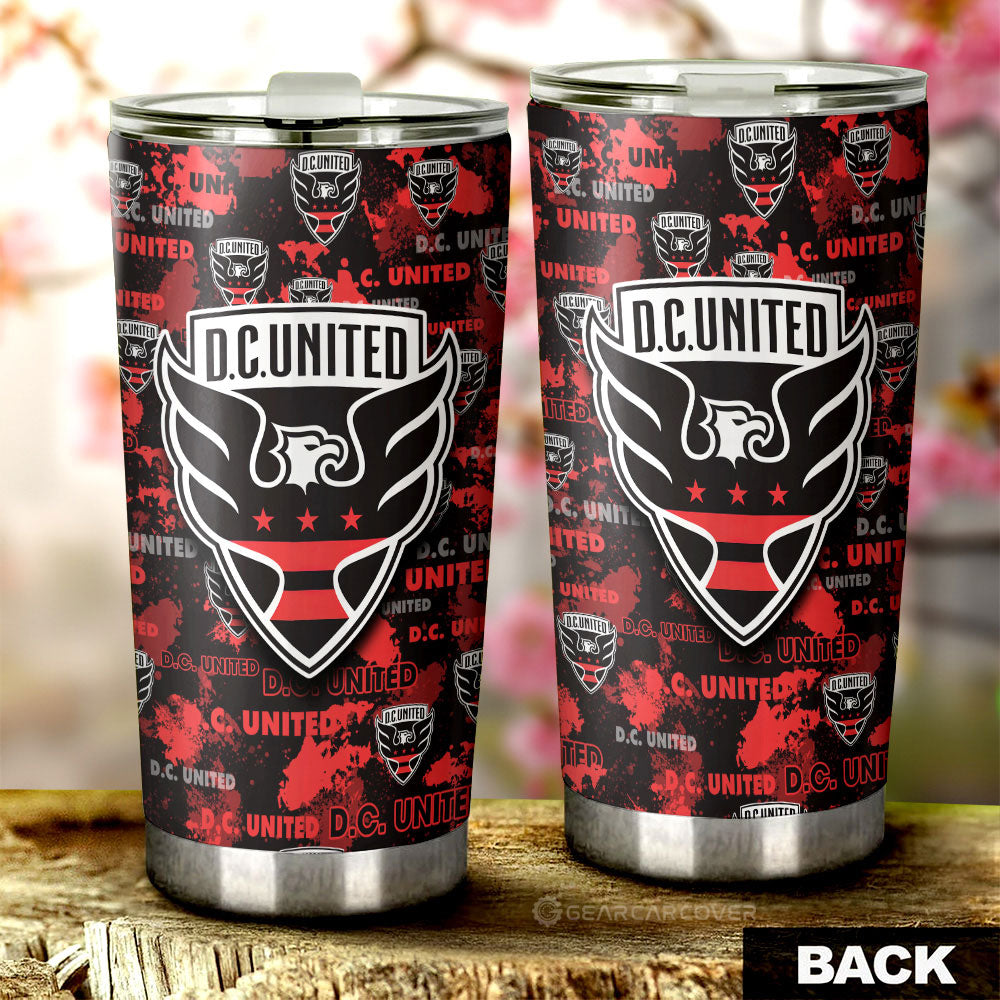DC United Tumbler Cup Custom Car Accessories - Gearcarcover - 2