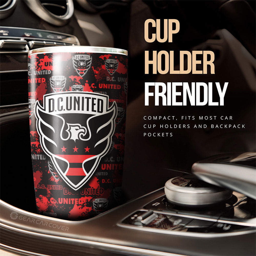 DC United Tumbler Cup Custom Car Accessories - Gearcarcover - 3