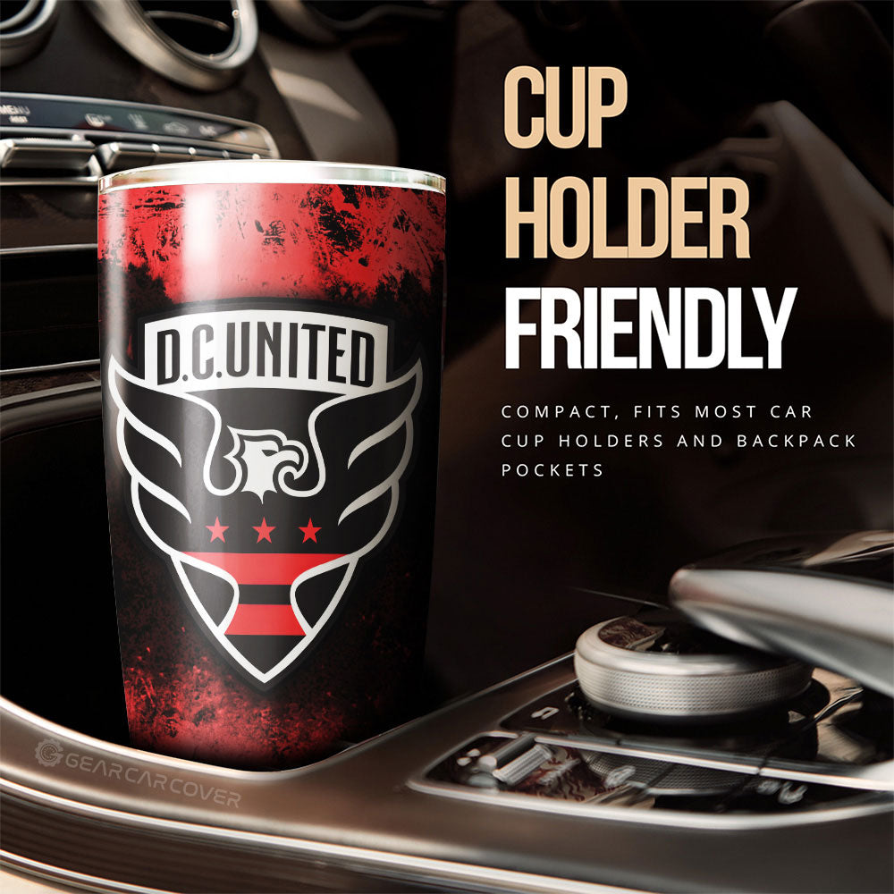DC United Tumbler Cup Custom Car Accessories - Gearcarcover - 3