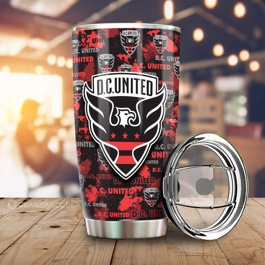 DC United Tumbler Cup Custom Car Accessories - Gearcarcover - 1