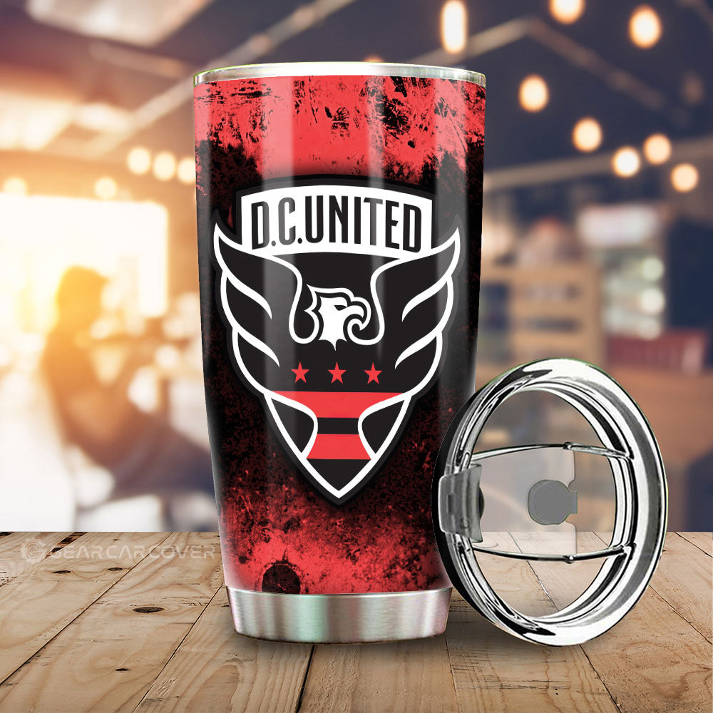 DC United Tumbler Cup Custom Car Accessories - Gearcarcover - 1