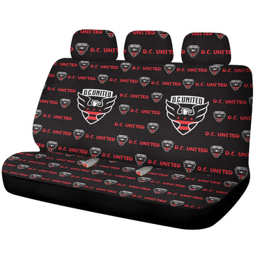 D.C. United Car Back Seat Covers Sporty Team Collection - Gearcarcover - 1