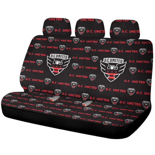 D.C. United Car Back Seat Covers Sporty Team Collection - Gearcarcover - 1