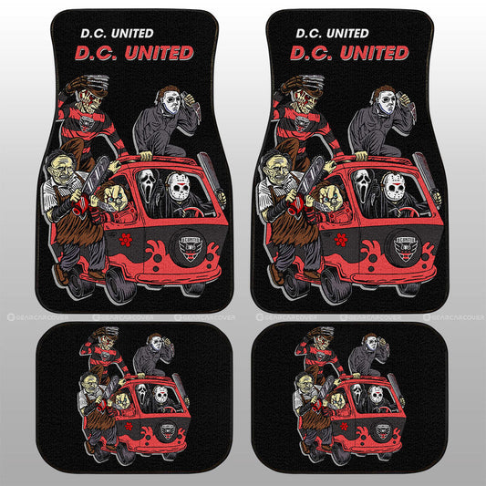 D.C. United Car Floor Mats Custom Car Accessories - Gearcarcover - 1