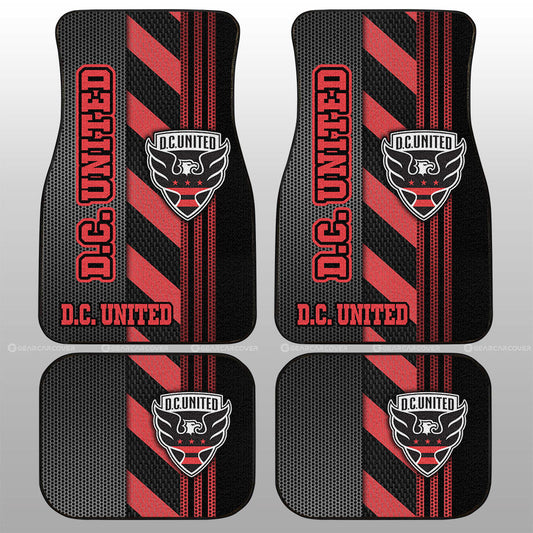 D.C. United Car Floor Mats Custom Car Accessories - Gearcarcover - 1