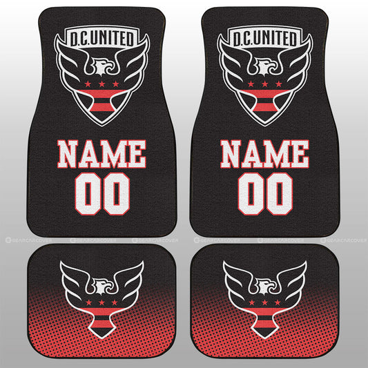 D.C. United Car Floor Mats Sporty Team Collection - Gearcarcover - 1