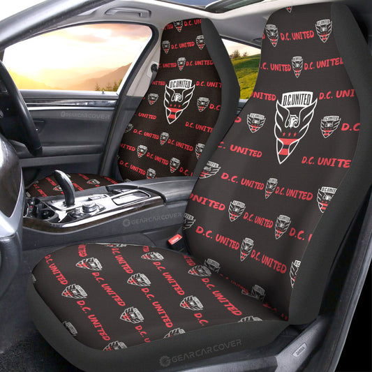D.C. United Car Seat Covers Sporty Team Collection - Gearcarcover - 1