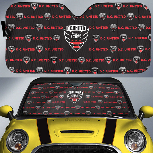 D.C. United Car Sunshade Sporty Team Collection - Gearcarcover - 1