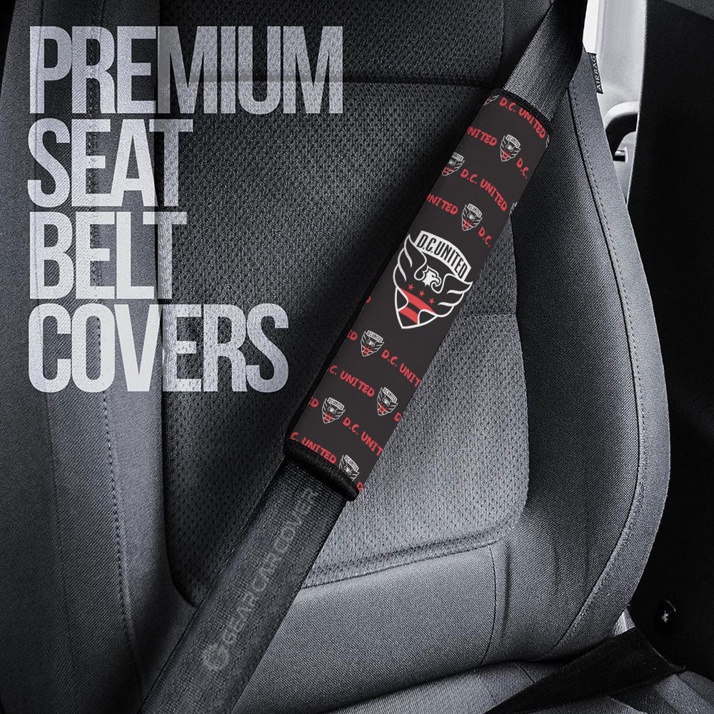 D.C. United Seat Belt Covers Sporty Team Collection - Gearcarcover - 3