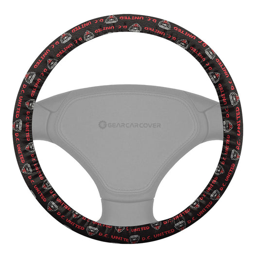 D.C. United Steering Wheel Cover Sporty Team Collection - Gearcarcover - 2
