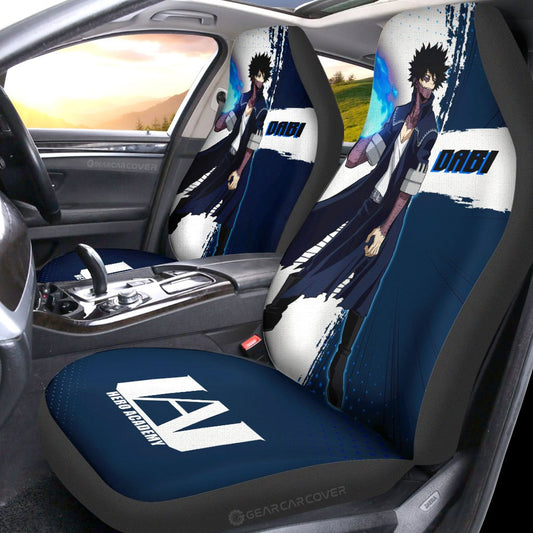 Dabi Car Seat Covers Custom For My Hero Academia Anime Fans - Gearcarcover - 2
