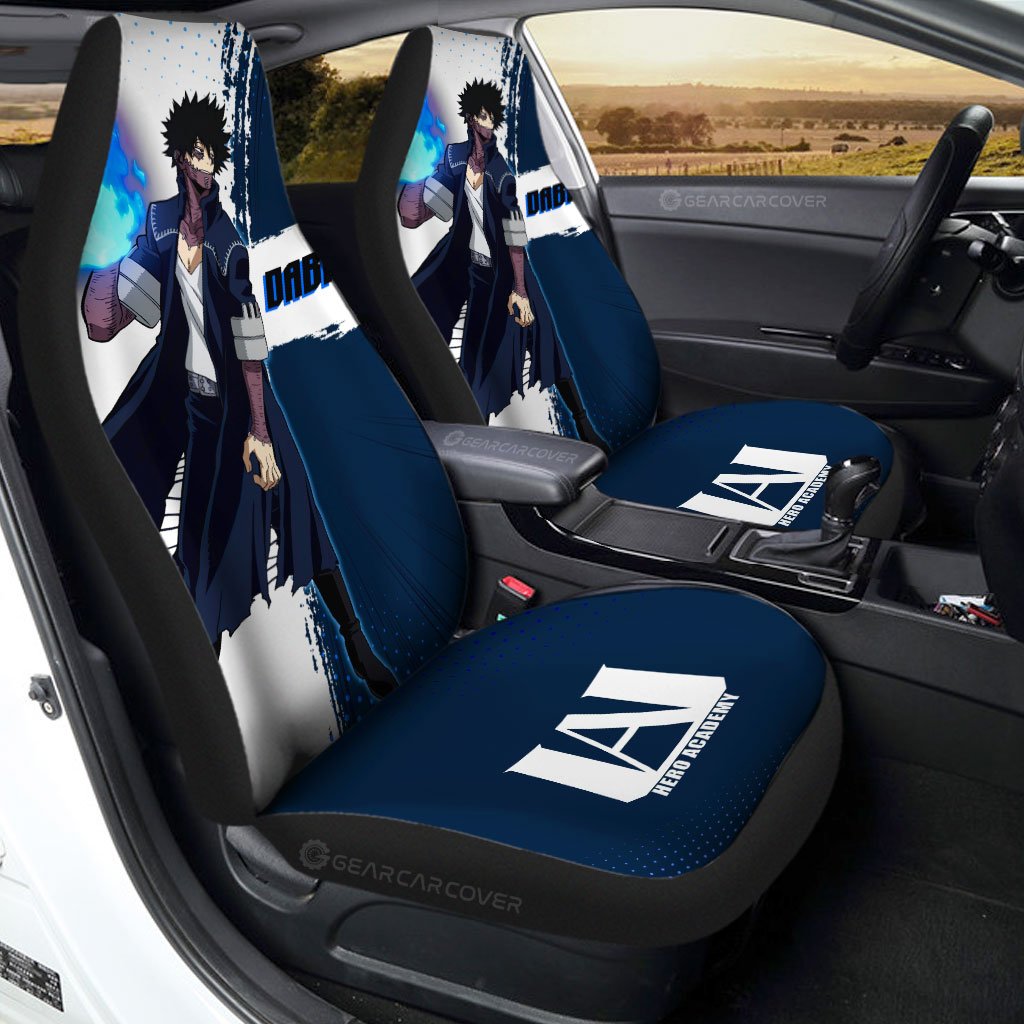 Dabi Car Seat Covers Custom For My Hero Academia Anime Fans - Gearcarcover - 1