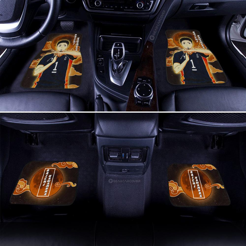 Daichi Sawamura Car Floor Mats Custom For Fans - Gearcarcover - 3