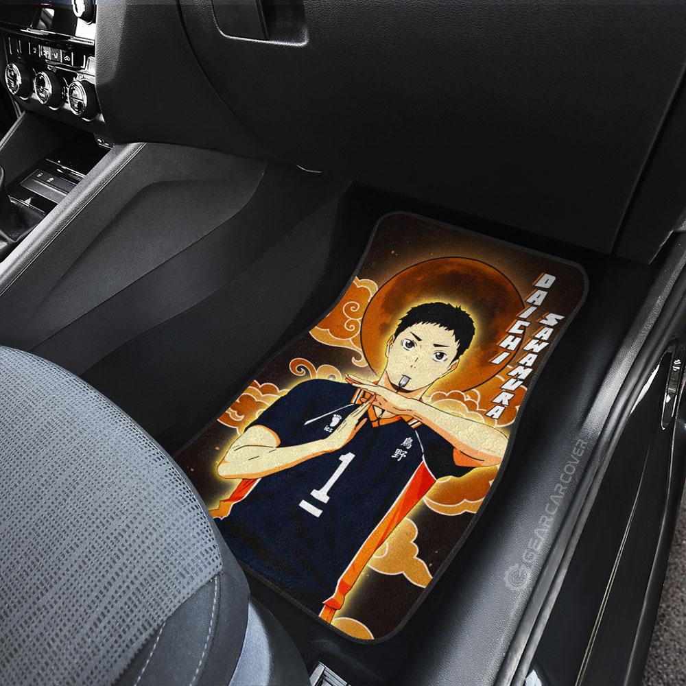 Daichi Sawamura Car Floor Mats Custom For Fans - Gearcarcover - 4