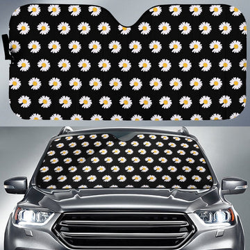 Daisy Car Sunshade Custom Flower Car Accessories - Gearcarcover - 1