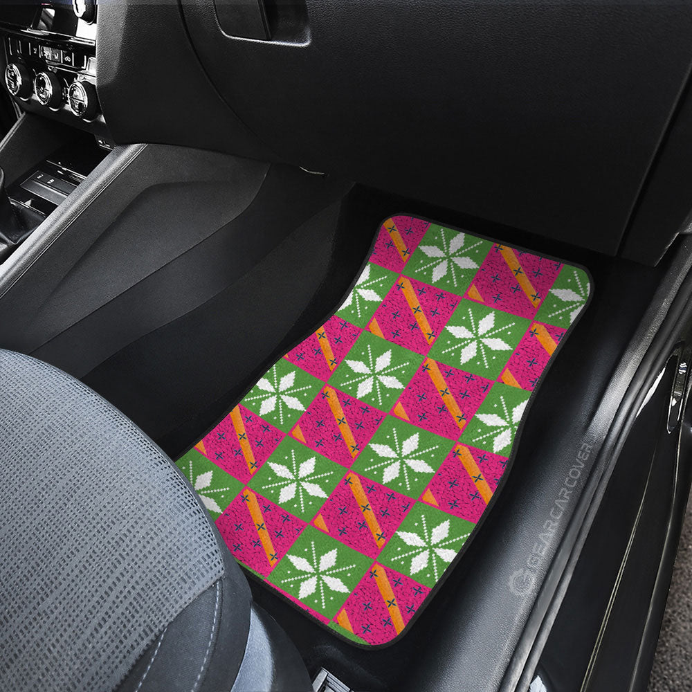 Daki Car Floor Mats Custom Anime Car Accessories - Gearcarcover - 3