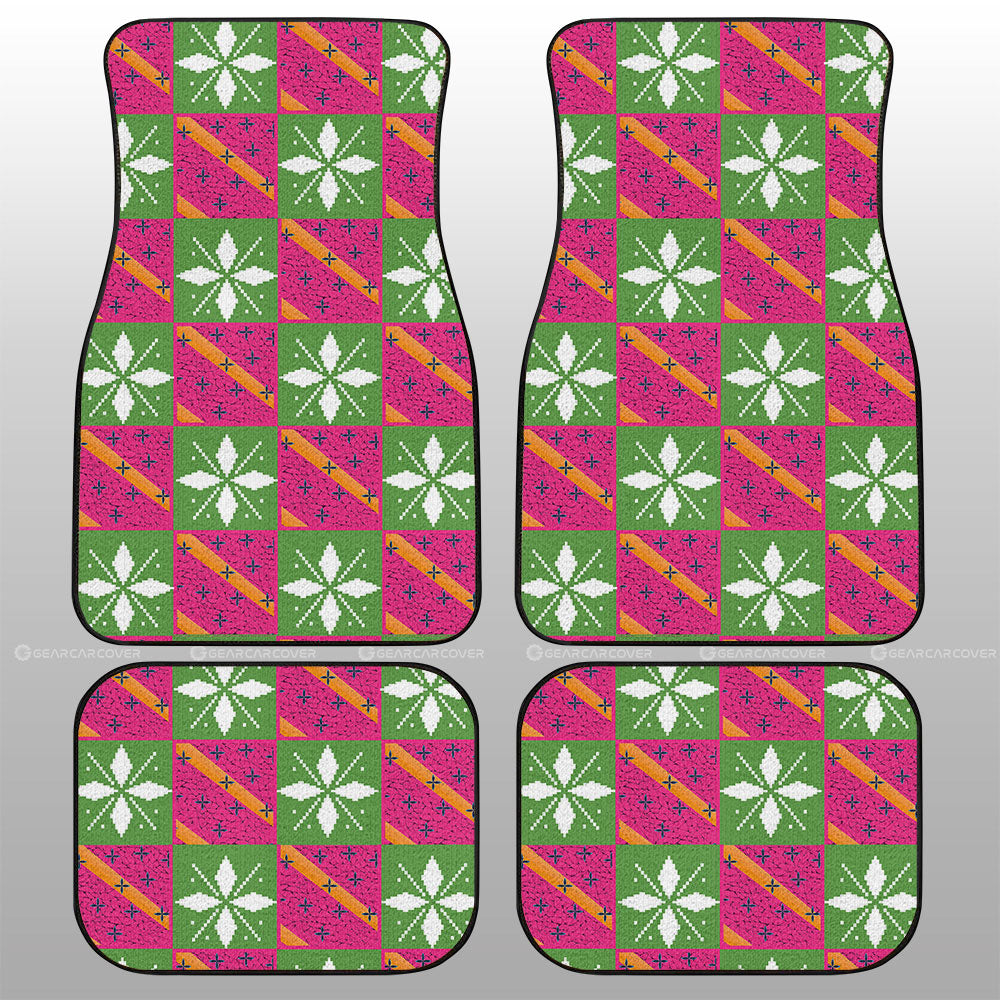 Daki Car Floor Mats Custom Anime Car Accessories - Gearcarcover - 1