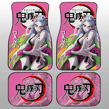 Daki Car Floor Mats Custom Demon Slayer Anime Car Accessories - Gearcarcover - 1