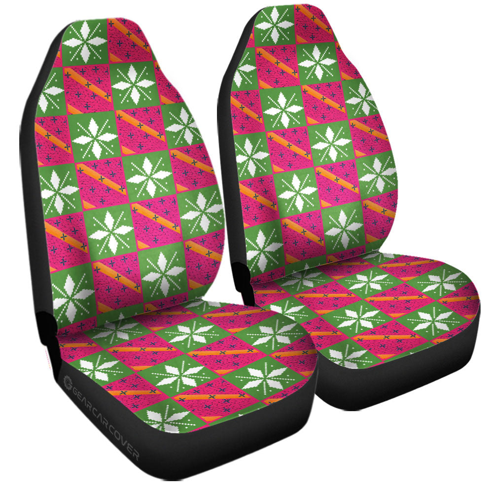 Daki Car Seat Covers Custom Anime Car Accessories - Gearcarcover - 3